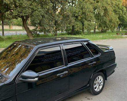Черный ВАЗ 2115 Самара, объемом двигателя 1.6 л и пробегом 285 тыс. км за 2700 $, фото 2 на Automoto.ua