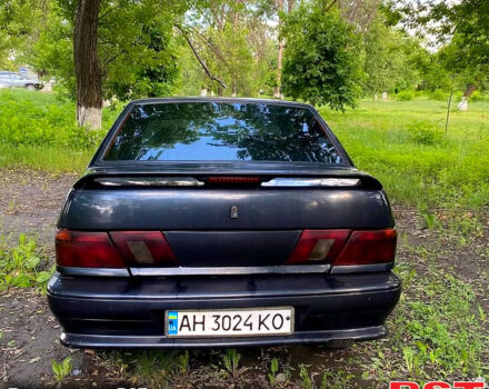 Черный ВАЗ 2115 Самара, объемом двигателя 1.6 л и пробегом 0 тыс. км за 1380 $, фото 2 на Automoto.ua