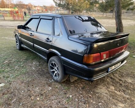 Черный ВАЗ 2115 Самара, объемом двигателя 1.6 л и пробегом 138 тыс. км за 2400 $, фото 1 на Automoto.ua