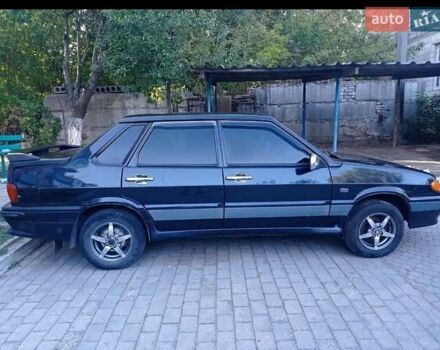 Чорний ВАЗ 2115 Самара, об'ємом двигуна 1.6 л та пробігом 192 тис. км за 2400 $, фото 1 на Automoto.ua