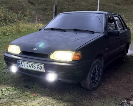 Чорний ВАЗ 2115 Самара, об'ємом двигуна 1.6 л та пробігом 200 тис. км за 1050 $, фото 1 на Automoto.ua