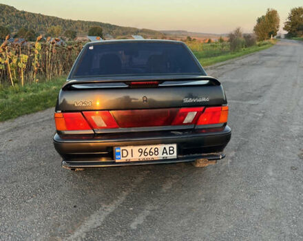 Черный ВАЗ 2115 Самара, объемом двигателя 1.6 л и пробегом 201 тыс. км за 2200 $, фото 5 на Automoto.ua