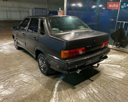 Черный ВАЗ 2115 Самара, объемом двигателя 1.6 л и пробегом 236 тыс. км за 2100 $, фото 7 на Automoto.ua