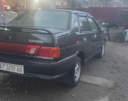Чорний ВАЗ 2115 Самара, об'ємом двигуна 1.5 л та пробігом 240 тис. км за 1050 $, фото 5 на Automoto.ua