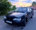 Черный ВАЗ 2115 Самара, объемом двигателя 1.6 л и пробегом 320 тыс. км за 1100 $, фото 1 на Automoto.ua
