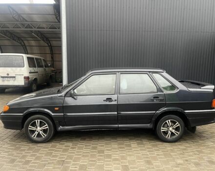 Черный ВАЗ 2115 Самара, объемом двигателя 1.6 л и пробегом 150 тыс. км за 1900 $, фото 1 на Automoto.ua