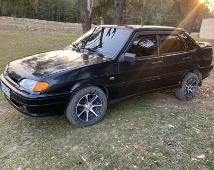 Черный ВАЗ 2115 Самара, объемом двигателя 1.6 л и пробегом 138 тыс. км за 2400 $, фото 4 на Automoto.ua