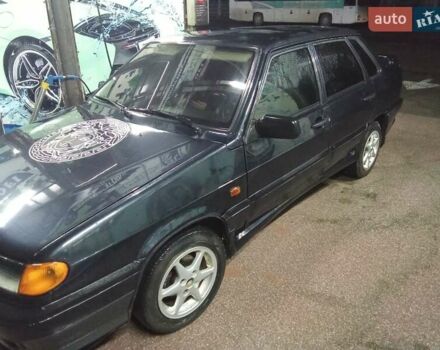 Чорний ВАЗ 2115 Самара, об'ємом двигуна 1.6 л та пробігом 240 тис. км за 1100 $, фото 6 на Automoto.ua
