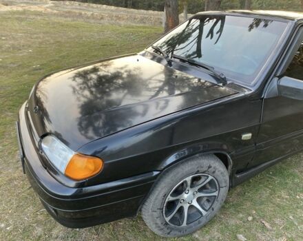 Черный ВАЗ 2115 Самара, объемом двигателя 1.6 л и пробегом 138 тыс. км за 2400 $, фото 5 на Automoto.ua