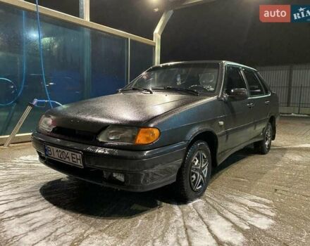 Черный ВАЗ 2115 Самара, объемом двигателя 1.6 л и пробегом 236 тыс. км за 2100 $, фото 6 на Automoto.ua