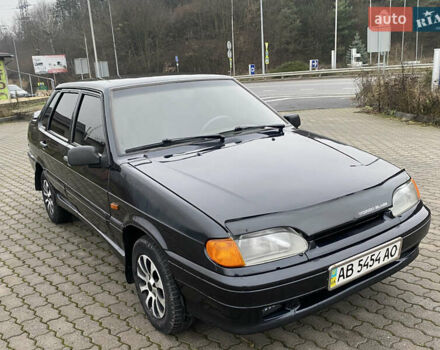 Черный ВАЗ 2115 Самара, объемом двигателя 1.6 л и пробегом 128 тыс. км за 2350 $, фото 25 на Automoto.ua