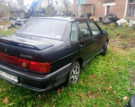 Черный ВАЗ 2115 Самара, объемом двигателя 1 л и пробегом 300 тыс. км за 900 $, фото 3 на Automoto.ua