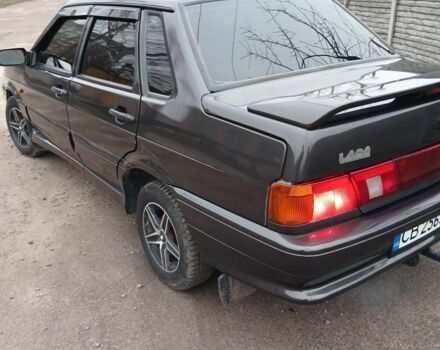 Чорний ВАЗ 2115 Самара, об'ємом двигуна 1.6 л та пробігом 45 тис. км за 2500 $, фото 4 на Automoto.ua