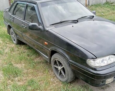 Чорний ВАЗ 2115 Самара, об'ємом двигуна 1.6 л та пробігом 195 тис. км за 2100 $, фото 6 на Automoto.ua