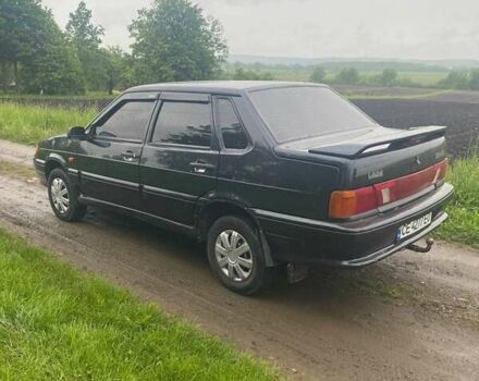 Черный ВАЗ 2115 Самара, объемом двигателя 1.6 л и пробегом 115 тыс. км за 2200 $, фото 7 на Automoto.ua