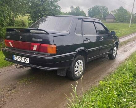 Черный ВАЗ 2115 Самара, объемом двигателя 1.6 л и пробегом 115 тыс. км за 2200 $, фото 9 на Automoto.ua