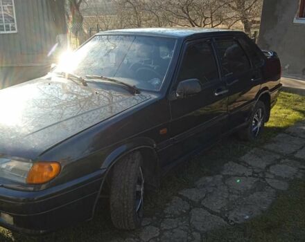 Черный ВАЗ 2115 Самара, объемом двигателя 1.6 л и пробегом 142 тыс. км за 2503 $, фото 3 на Automoto.ua