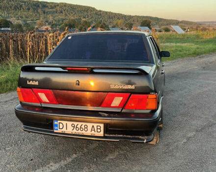 Черный ВАЗ 2115 Самара, объемом двигателя 1.6 л и пробегом 201 тыс. км за 2200 $, фото 4 на Automoto.ua