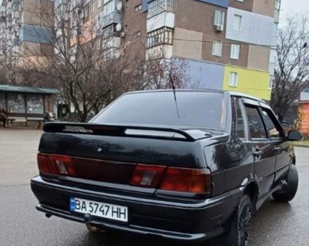 Чорний ВАЗ 2115 Самара, об'ємом двигуна 1.6 л та пробігом 200 тис. км за 1100 $, фото 4 на Automoto.ua