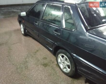 Чорний ВАЗ 2115 Самара, об'ємом двигуна 1.6 л та пробігом 240 тис. км за 1100 $, фото 1 на Automoto.ua