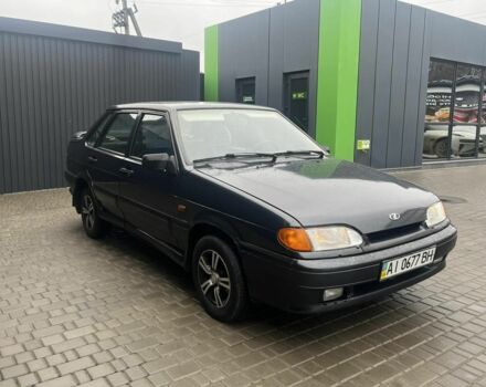 Черный ВАЗ 2115 Самара, объемом двигателя 1.6 л и пробегом 150 тыс. км за 1900 $, фото 6 на Automoto.ua