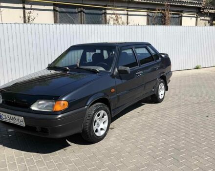 Черный ВАЗ 2115 Самара, объемом двигателя 1.6 л и пробегом 250 тыс. км за 1500 $, фото 2 на Automoto.ua