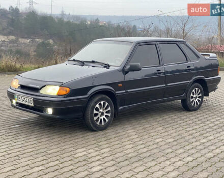 Черный ВАЗ 2115 Самара, объемом двигателя 1.6 л и пробегом 128 тыс. км за 2350 $, фото 13 на Automoto.ua