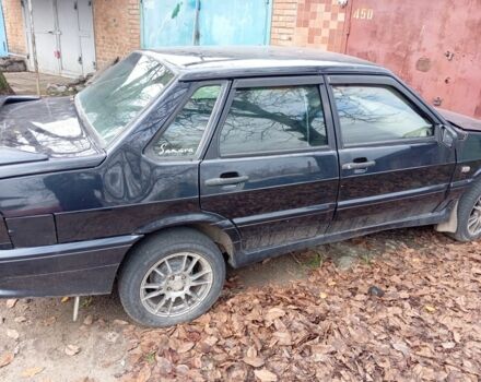 Черный ВАЗ 2115 Самара, объемом двигателя 0 л и пробегом 150 тыс. км за 800 $, фото 1 на Automoto.ua
