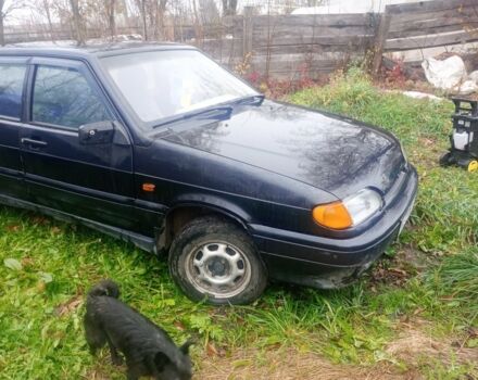 Черный ВАЗ 2115 Самара, объемом двигателя 1 л и пробегом 300 тыс. км за 900 $, фото 5 на Automoto.ua