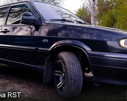 Черный ВАЗ 2115 Самара, объемом двигателя 1.6 л и пробегом 320 тыс. км за 1500 $, фото 2 на Automoto.ua