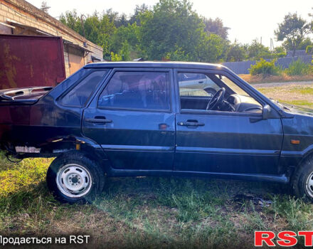 Черный ВАЗ 2115 Самара, объемом двигателя 1.6 л и пробегом 255 тыс. км за 750 $, фото 1 на Automoto.ua