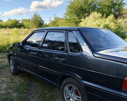 Чорний ВАЗ 2115 Самара, об'ємом двигуна 1.6 л та пробігом 167 тис. км за 1915 $, фото 1 на Automoto.ua