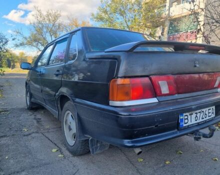 Черный ВАЗ 2115 Самара, объемом двигателя 1.6 л и пробегом 177 тыс. км за 1550 $, фото 5 на Automoto.ua