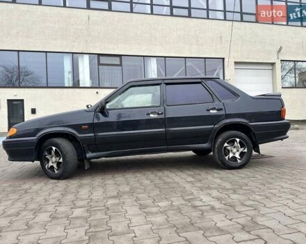 Чорний ВАЗ 2115 Самара, об'ємом двигуна 1.5 л та пробігом 192 тис. км за 1195 $, фото 15 на Automoto.ua