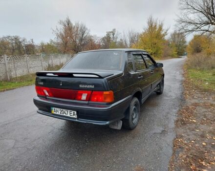 ВАЗ 2115 Самара 2008 у Славянске на Automoto.ua Чорний ВАЗ 2115 Самара, об'ємом двигуна 1.5 л та пробігом 82 тис. км за 1428 $, фото 1 на Automoto.ua