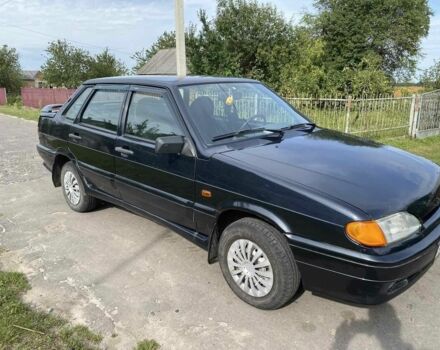 Чорний ВАЗ 2115 Самара, об'ємом двигуна 1.6 л та пробігом 204 тис. км за 2000 $, фото 1 на Automoto.ua