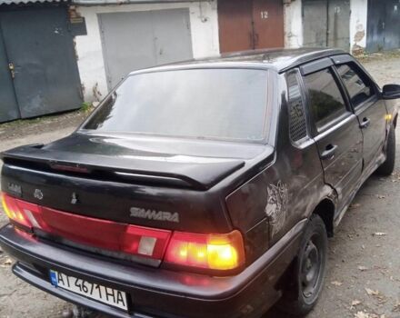 Черный ВАЗ 2115 Самара, объемом двигателя 1.6 л и пробегом 230 тыс. км за 1350 $, фото 10 на Automoto.ua