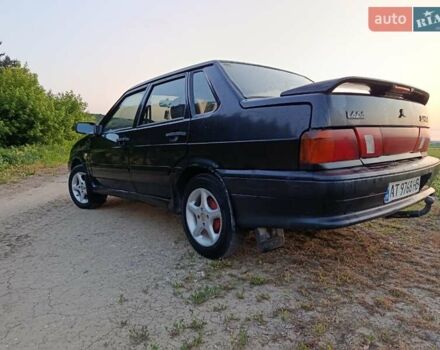 Черный ВАЗ 2115 Самара, объемом двигателя 1.6 л и пробегом 181 тыс. км за 1850 $, фото 10 на Automoto.ua