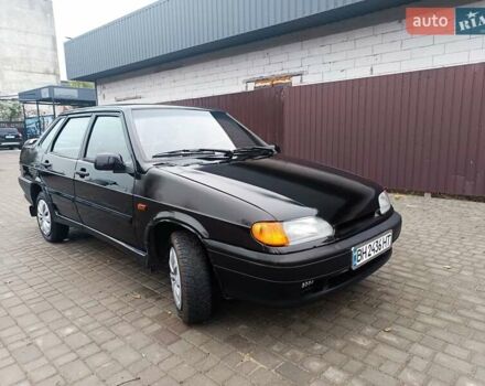 Чорний ВАЗ 2115 Самара, об'ємом двигуна 1.6 л та пробігом 190 тис. км за 1800 $, фото 3 на Automoto.ua