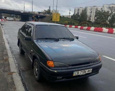 Черный ВАЗ 2115 Самара, объемом двигателя 1.6 л и пробегом 420 тыс. км за 2000 $, фото 6 на Automoto.ua