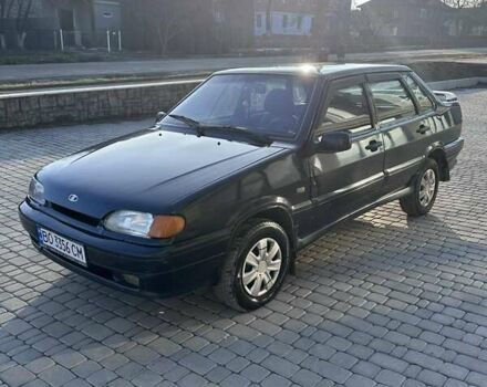 Чорний ВАЗ 2115 Самара, об'ємом двигуна 1.6 л та пробігом 155 тис. км за 1650 $, фото 2 на Automoto.ua