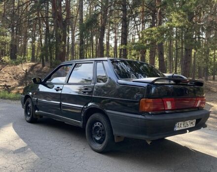 Черный ВАЗ 2115 Самара, объемом двигателя 1.6 л и пробегом 100 тыс. км за 1000 $, фото 4 на Automoto.ua