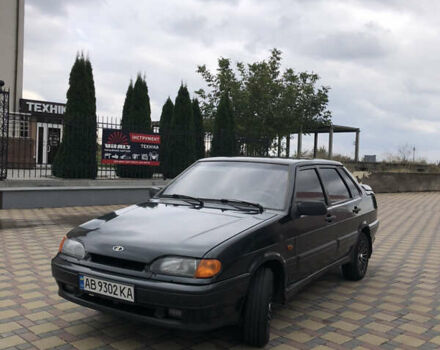 Черный ВАЗ 2115 Самара, объемом двигателя 1.6 л и пробегом 290 тыс. км за 2800 $, фото 1 на Automoto.ua
