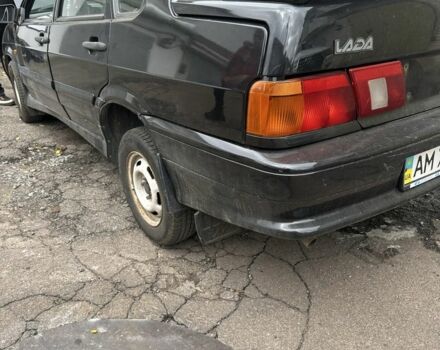Черный ВАЗ 2115 Самара, объемом двигателя 1.6 л и пробегом 222 тыс. км за 1733 $, фото 4 на Automoto.ua