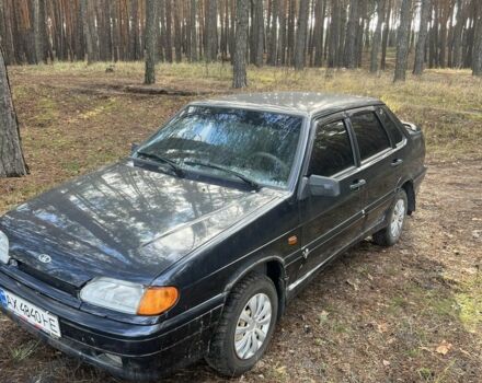 Черный ВАЗ 2115 Самара, объемом двигателя 1.6 л и пробегом 87 тыс. км за 2300 $, фото 1 на Automoto.ua