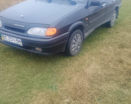 Черный ВАЗ 2115 Самара, объемом двигателя 1.6 л и пробегом 187 тыс. км за 1500 $, фото 1 на Automoto.ua