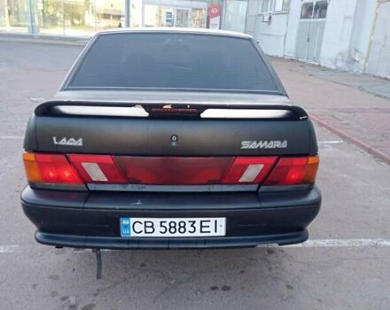 Чорний ВАЗ 2115 Самара, об'ємом двигуна 1.5 л та пробігом 430 тис. км за 1750 $, фото 1 на Automoto.ua