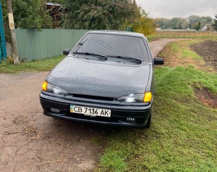 Черный ВАЗ 2115 Самара, объемом двигателя 1.6 л и пробегом 420 тыс. км за 2000 $, фото 1 на Automoto.ua