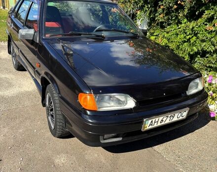 Черный ВАЗ 2115 Самара, объемом двигателя 1.6 л и пробегом 180 тыс. км за 1800 $, фото 2 на Automoto.ua