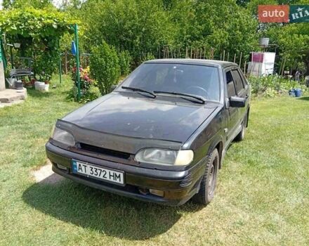 Черный ВАЗ 2115 Самара, объемом двигателя 1.6 л и пробегом 219 тыс. км за 1300 $, фото 1 на Automoto.ua